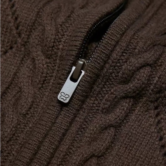 Aritzia Sunday Best Gigi Zip-Up Cardigan Sweater - Picture 5 of 6